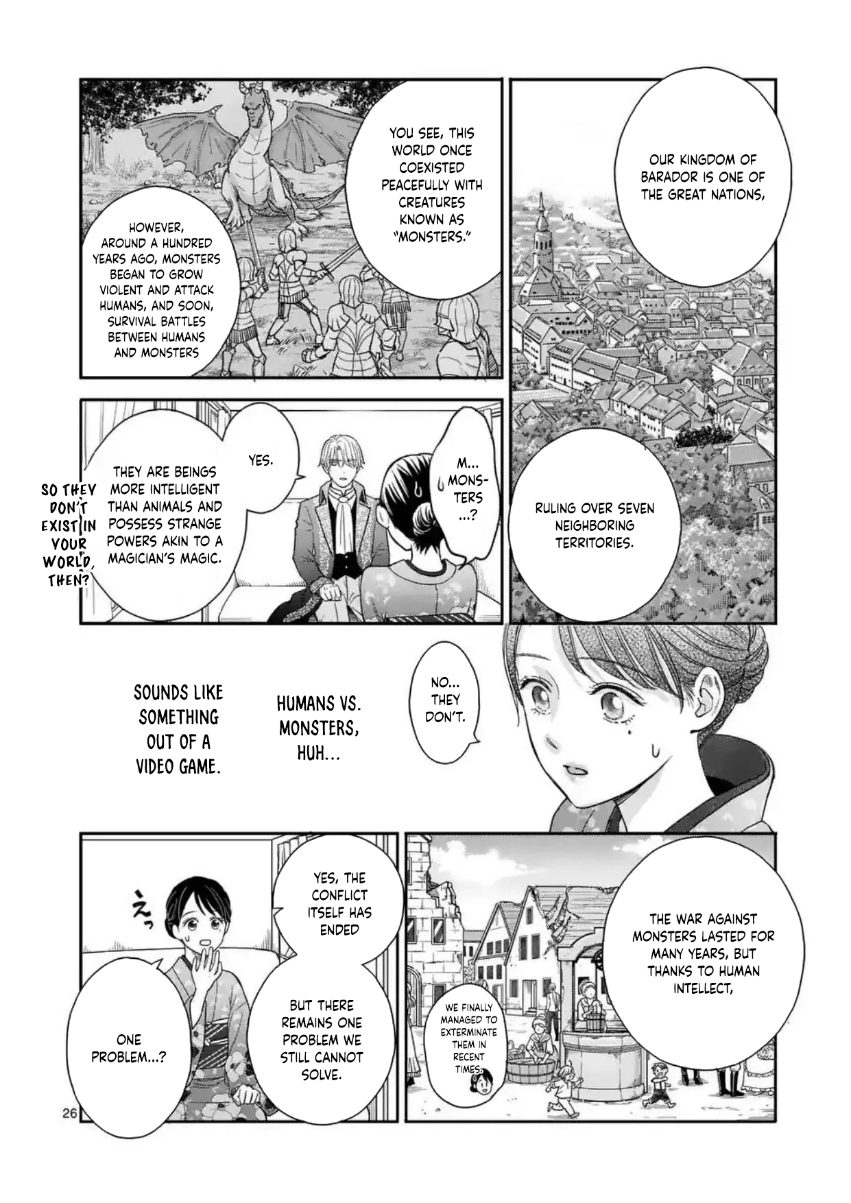 Got summoned to another world by accident, so I’ll just make Japanese sweets. Chapter 1 Page 26